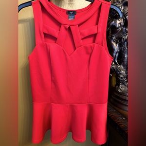 NWOT Stoosh Peplum Top